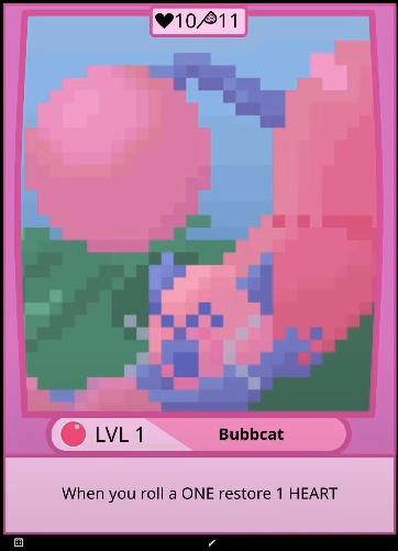 The old Bubbcat card