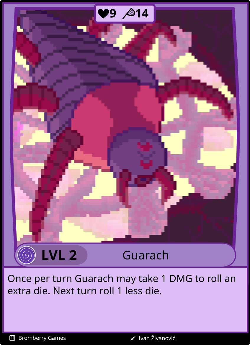 The Guarach card