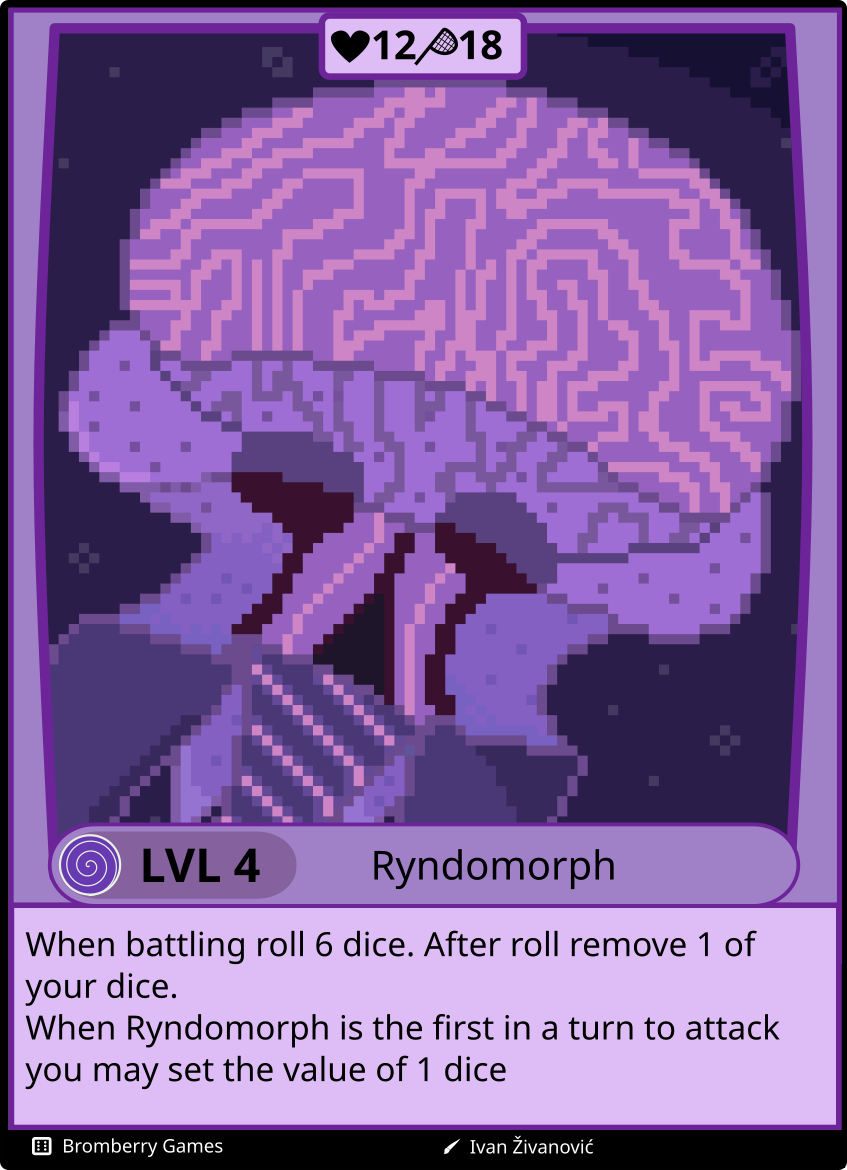 The Ryndomorph card