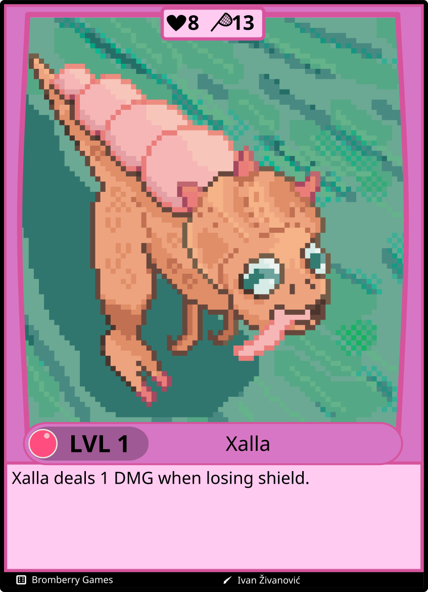 The Xalla card